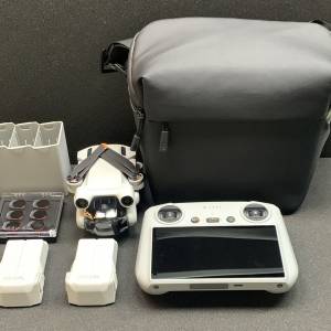 [觀塘實體店] 二手 DJI Mini3 Pro Fly More Combo (DJI RC) *共2細電* 行貨保養到20...