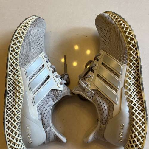 Adidas Ultra 4D 運動鞋 Sneakers – Grey Silver (Ultra Boost x 4D) [Limited Ed...