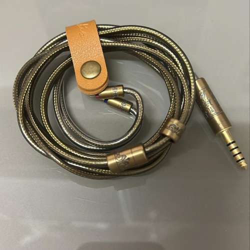 (限量1條)(耳機線:古代遺跡ซากปรักหักพังโบราณ)高剛性金銀合金+...