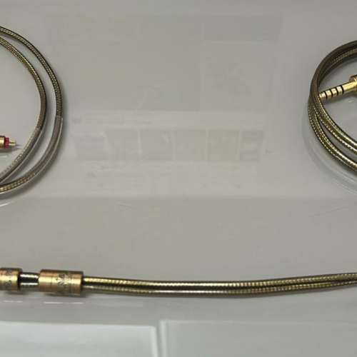 (限量1條)(耳機線:古代遺跡ซากปรักหักพังโบราณ)高剛性金銀合金+...