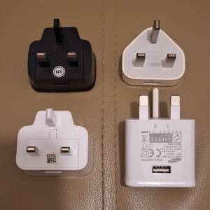 Apple / Samsung 充電器 三腳插頭 AC Adaptor USB-A Charger
