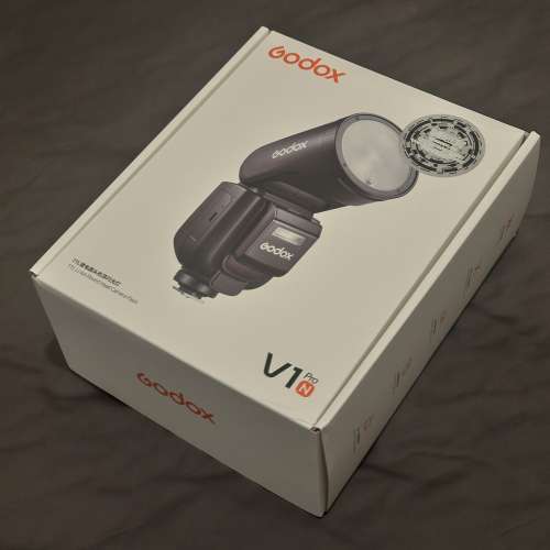 神牛 Godox V1 Pro 閃光燈 (Nikon) 兩電，行貨