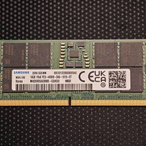 Samsung DDR5 16GB 4800 SODIMM Notebook RAM