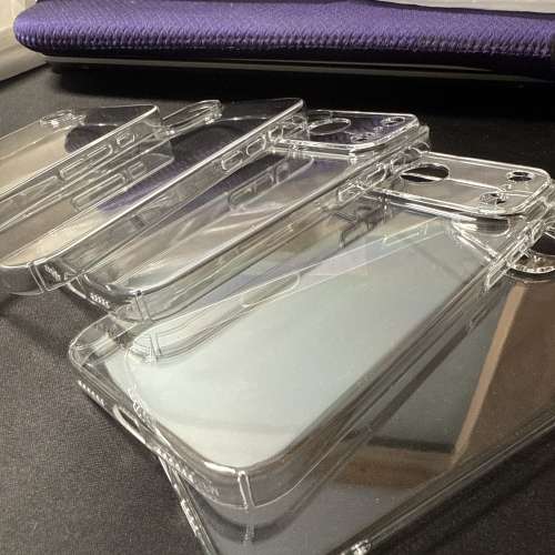iPhone 透明手機殼 (硬輕薄 & 不會發黃)