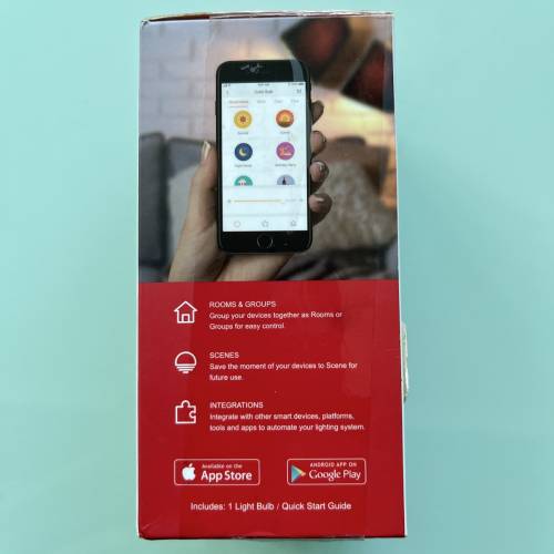 Yeelight smart led bulb (color)智能 LED 燈泡 (彩色)