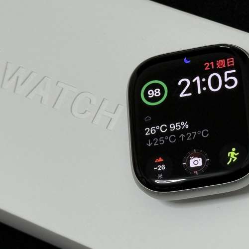 APPLE WATCH S10 46mm銀色鋁金屬
