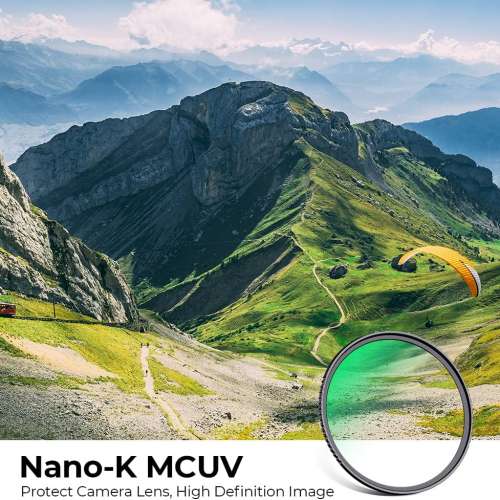 K&F Concept Nano-K Optical Glass UV Protection Filter (37mm) - KF01.K37