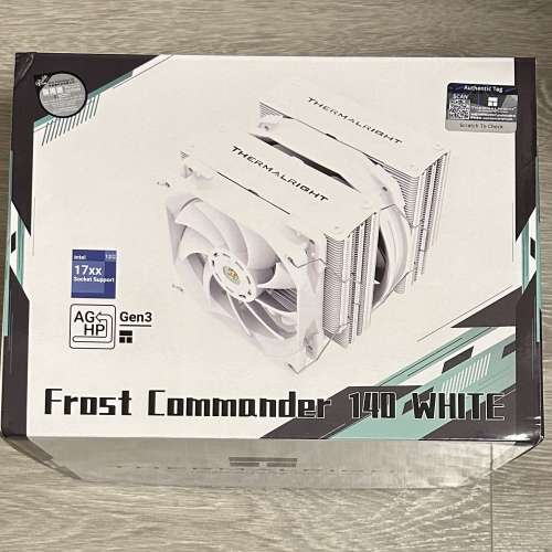 九成半新 ThermalRight Frost Commander 140 雙塔風冷散熱器