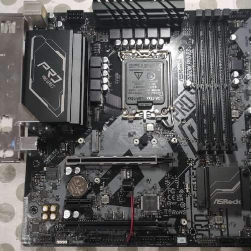 B660M Pro RS Micro ATX主板 ((正版Window11Pro啟動碼)) Socket 1700