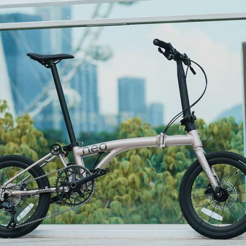 2025 新款 JAVA NEO 9速 碟剎349鋁合金折叠車 （三折叠小布 國布 ）送前後蛙燈叮叮