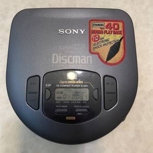 Sony D-263 CD Walkman discman cd player 全正常