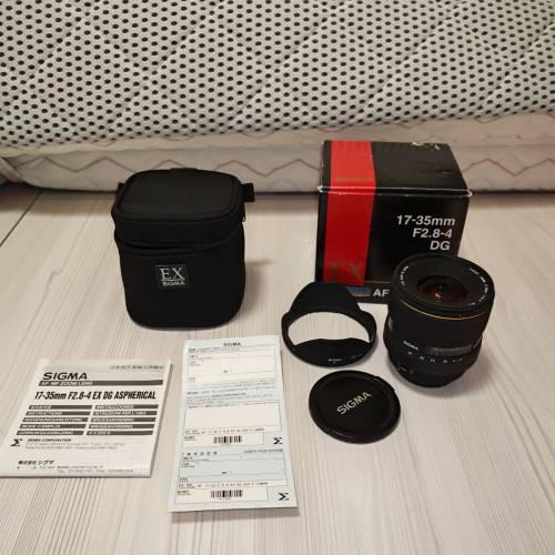 Sigma17-35mmf/2.8-4DG （canon EF mount)