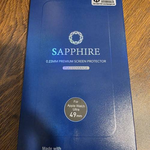 hoda好貼藍寶石Watch Ultra3高清AR抗反射鋼化膜 49mm