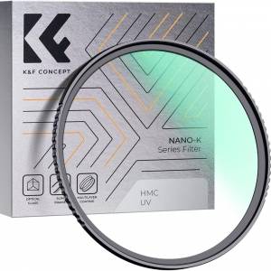 K&F Concept Nano-K Optical Glass UV Protection Filter (55mm) - KF01.K55