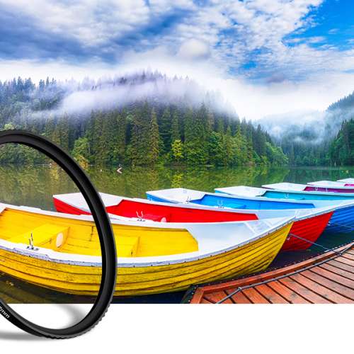 K&F Concept Nano-K Optical Glass UV Protection Filter (58mm) - KF01.K58