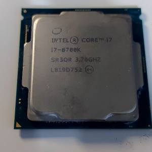Intel Core i7-8700K 處理器