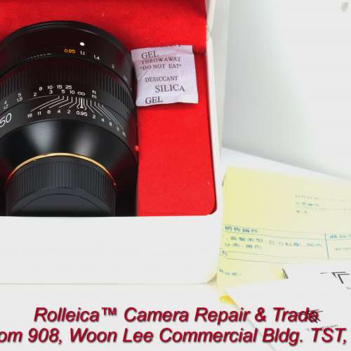 *NEW* TT Artisan 50 0.95 Full Package Original Purchase Receipt B+W UV