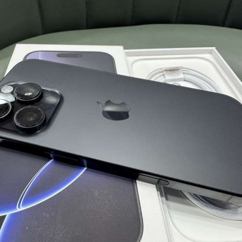 99%New iPhone 16 Pro 256GB 黑色 香港行貨  電池效能92% 有盒有配件 自用首選超值