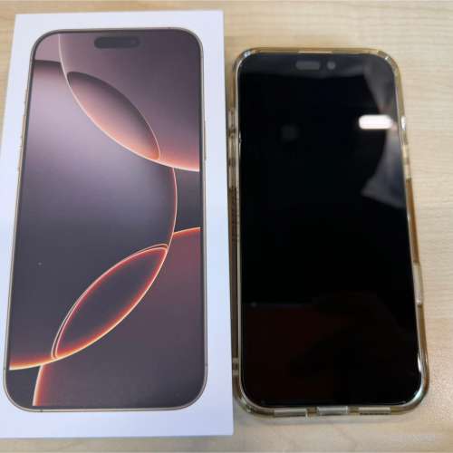 電池100% 99%新 同新機冇分別 IPhone 16 Pro Max 沙漠金色 512GB