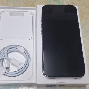 出售95%新iphone 14 Pro 128gb紫色全套行貨