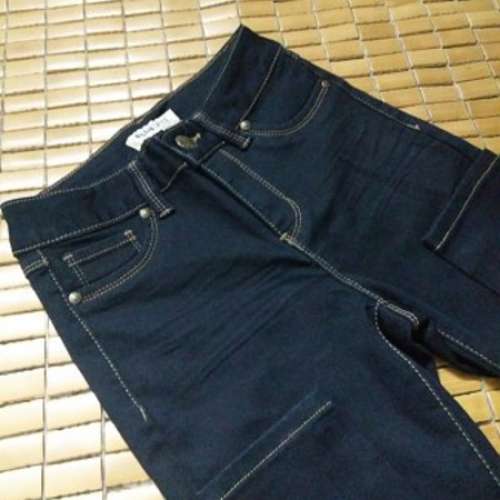 外國購/柔軟布料窄腳褲 27寸 全新