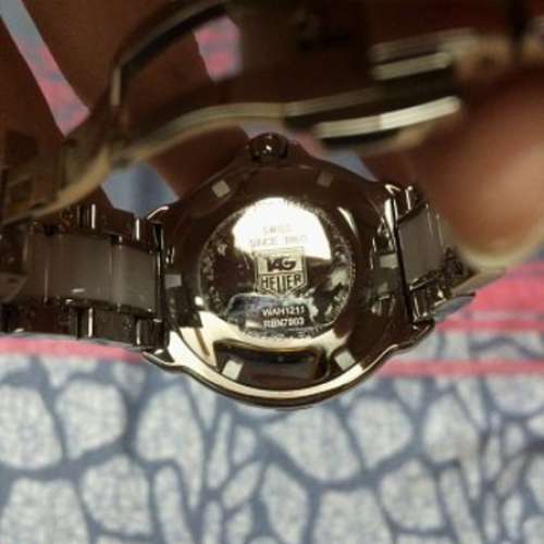(TAG Heuer)純白之美 精鋼陶瓷錶 97%新(無戴過）