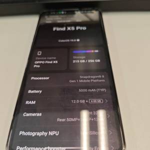 Oppo X5 Pro 12 256
