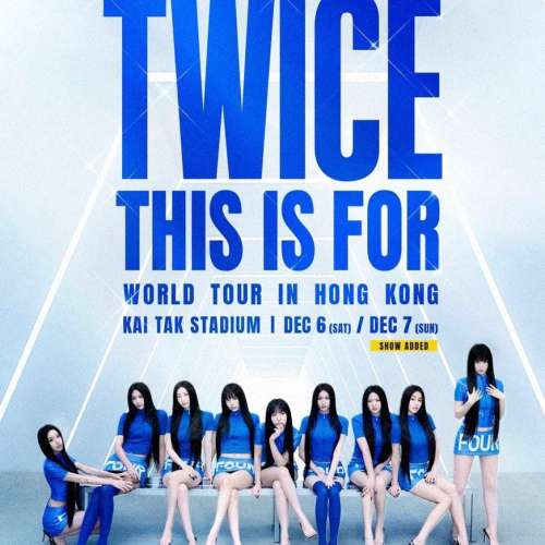 Twice  香港站演唱會飛 7/12