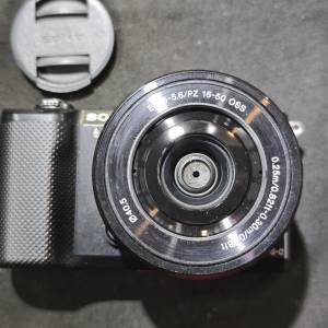 sony a5000 + 16-50 索尼 機身 98%new 1電一充連肩帶 冇盒冇單冇證 16mm 50mm 16 5...
