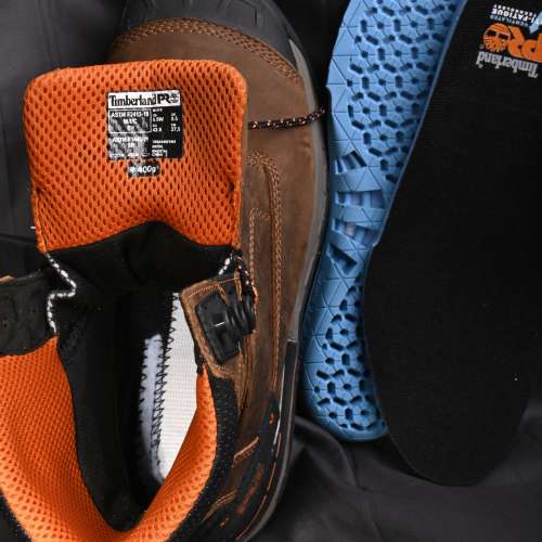 美國TimberlandPRO啡色高筒安全靴(EUR42.5)