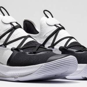 Brand New Under Armour Curry 6 Working on Excellence  White Black 收藏