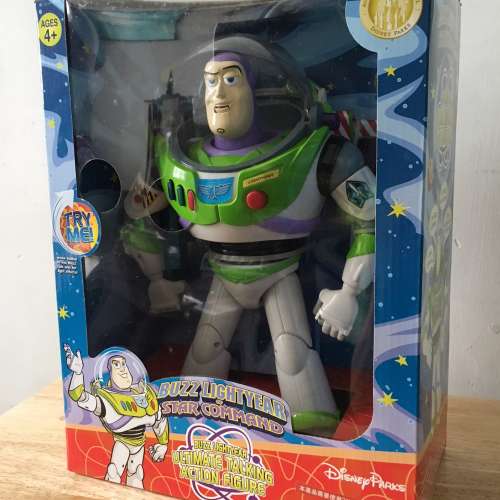 2000年香港版 正版 香港版迪士尼 反斗奇兵 巴斯光年公仔玩具一盒