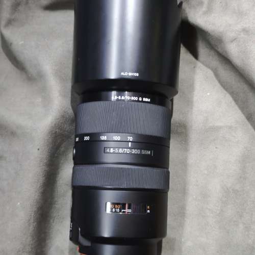 sony 70-300 G SSM 索尼 A 系統 單反 (NO sony E 系統 微單) 冇盒冇單冇證有罩 鏡片...