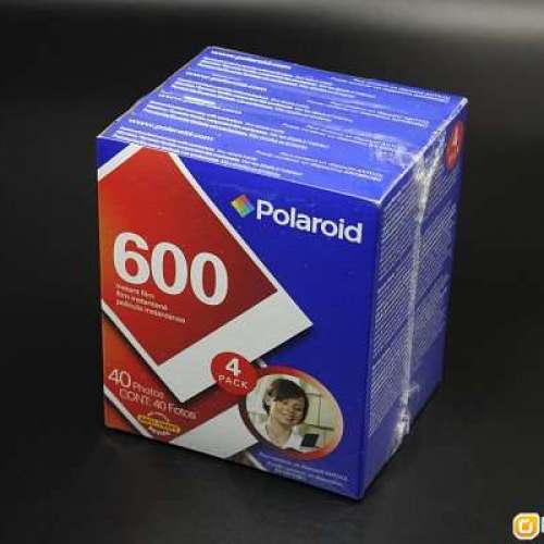 [廿一年會員 信心之選] 原裝寶麗來4盒裝 (簡裝) 從未拆封 600 菲林 - ０６／０９ 到期