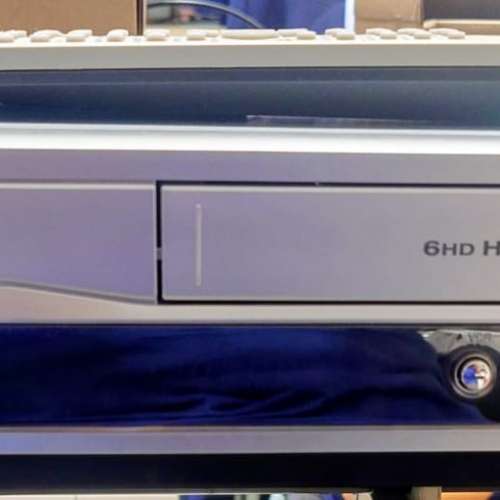 VHS VCR with DVD Player