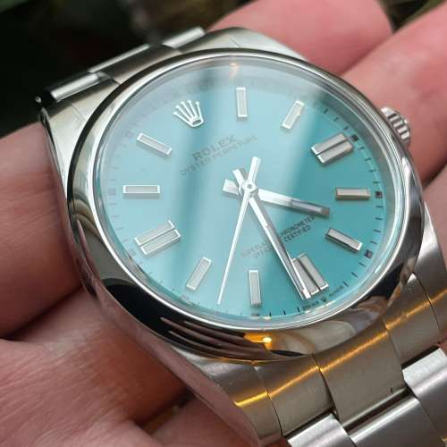 Rolex 124300 Tiffany Blue OP 41mm