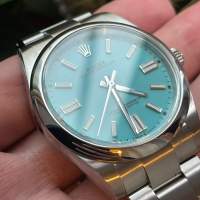 Rolex 124300 Tiffany Blue OP 41mm