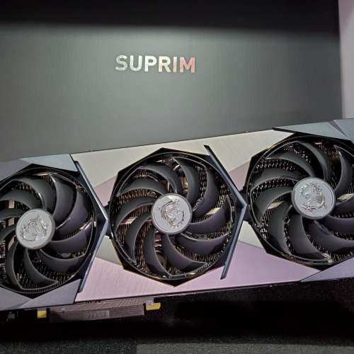 MSI 微星 GeForce RTX 3080 SUPRIM X 10G 顯示卡