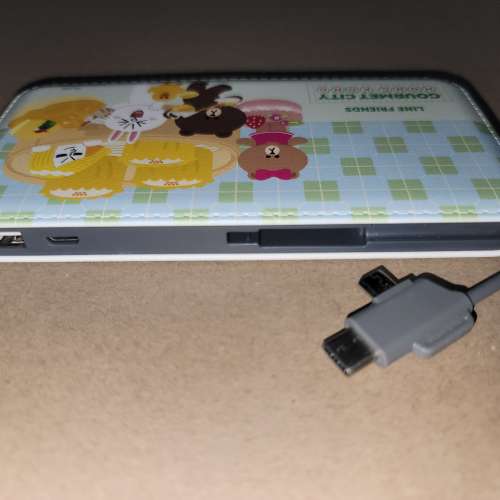 LINE FRIENDS PowerBank 8000mAh output DC5V/2.1A (Brand new100% un-open /全新冇...