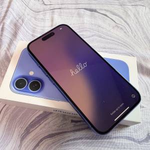 放95% New iPhone 16 128GB 藍色 Blue 香港行貨