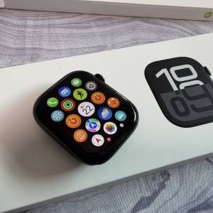 放九成新 Apple Watch Series 10 46mm GPS Jet black 亮黑色 行貨