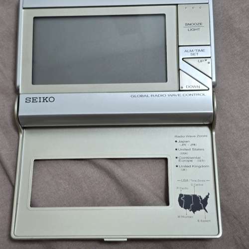 * 精工 * Seiko * 電波 * 數字 * 少形 * 旅行 鬧鐘 *