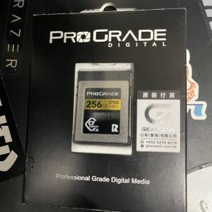 Prograde 256GB CFexpress 2.0 Type B Gold 記憶卡