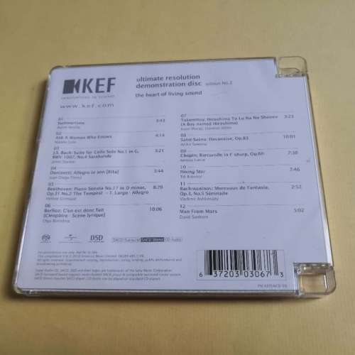 SACD - KEF 試音碟CD
