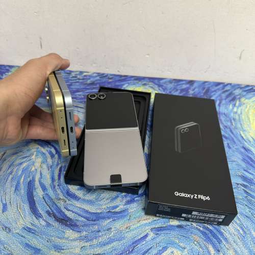 (香港行貨❤️‍🔥三星摺疊機😍）Samsung Galaxy Z Flip 6 /高質完美機/🤍經典銀色...