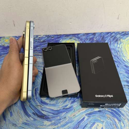 (香港行貨❤️‍🔥三星摺疊機😍）Samsung Galaxy Z Flip 6 /高質完美機/🤍經典銀色...