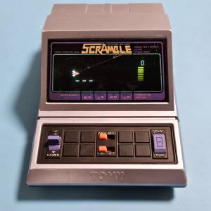 1980's TOMY SCRAMBLE 電子遊戲機