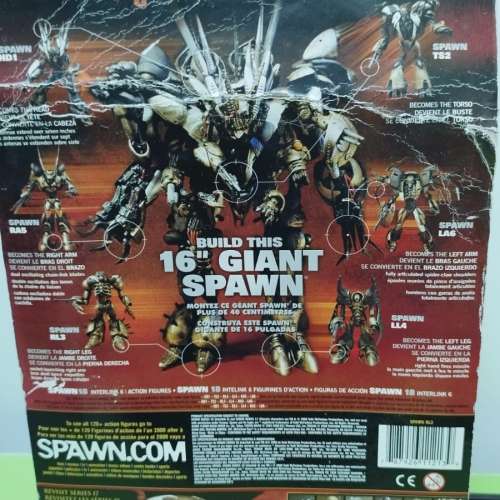 全新8吋再生俠大機械人玩具模型New 8 inches mcfarlane spawn robot toy figure