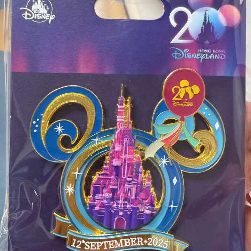 迪士尼20周年限量版襟章
