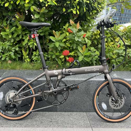 (車架平焊豬鼻版 內摺頭柱) DAHON K3 PLUS MINI 9速 16吋349 碟剎 鋁合金 折叠車 送...